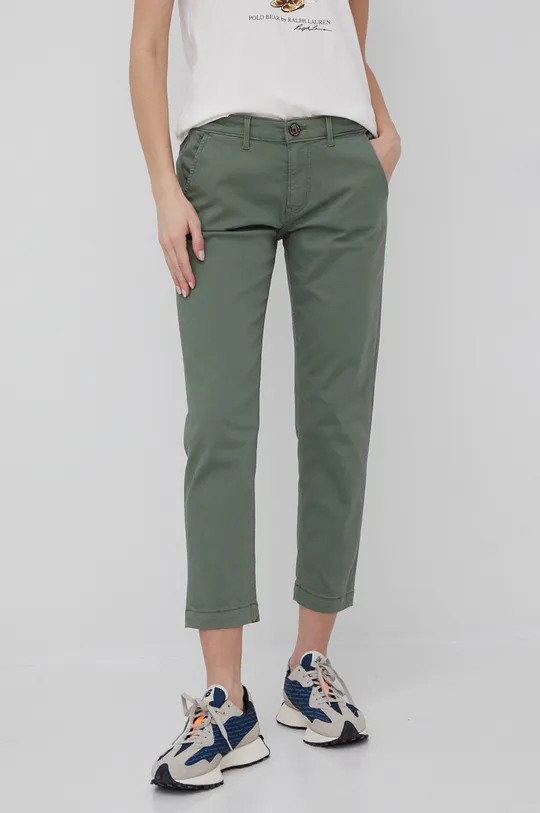 Παντελόνι Pepe Jeans Maura πράσινο