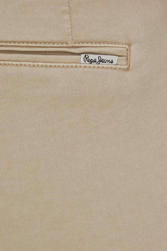 beżowy Pepe Jeans spodnie Maura