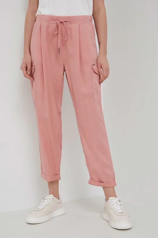 Pepe Jeans spodnie Jynx różowy