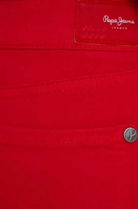 červená Nohavice Pepe Jeans Soho