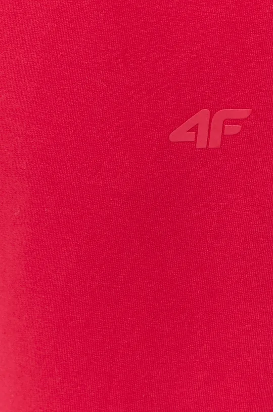 czerwony 4F spodnie dresowe