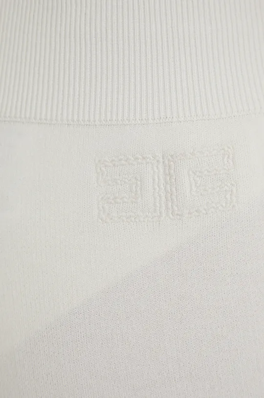 λευκό Παντελόνι φόρμας Elisabetta Franchi