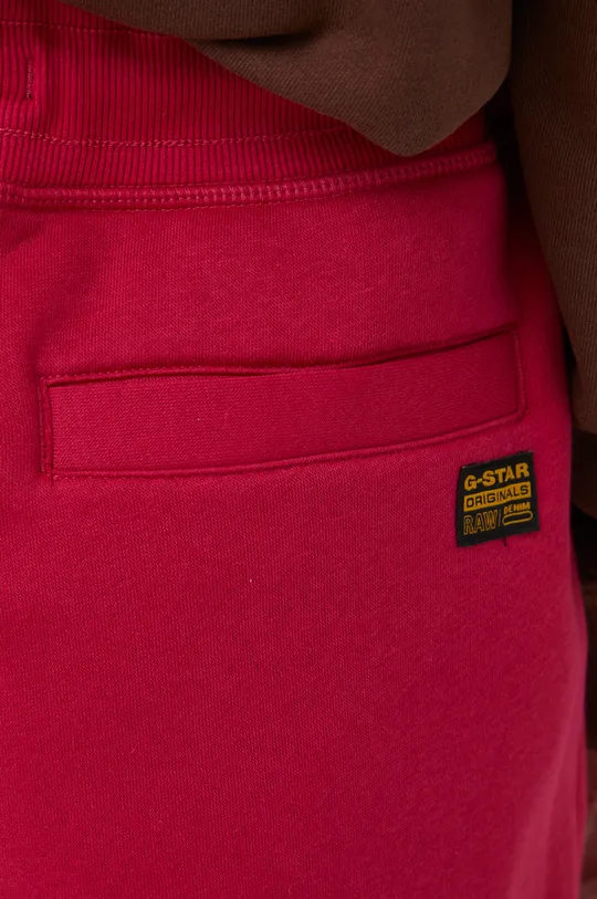 różowy G-Star Raw spodnie dresowe