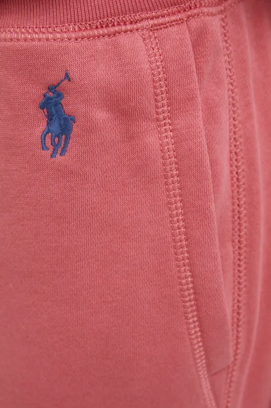 różowy Polo Ralph Lauren spodnie dresowe 211780215020