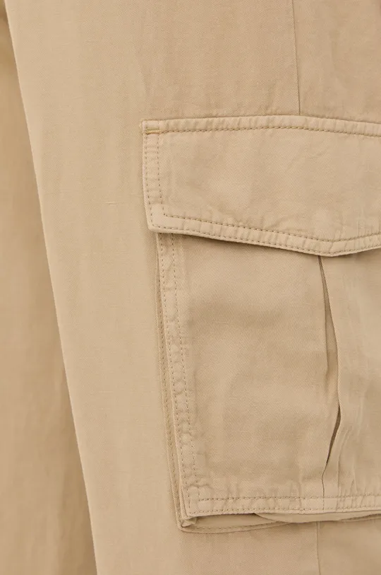 Παντελόνι με λινό μείγμα HUGO  Κύριο υλικό: 50% Βαμβάκι, 30% Λινάρι, 20% Lyocell Φόδρα τσέπης: 100% Βαμβάκι