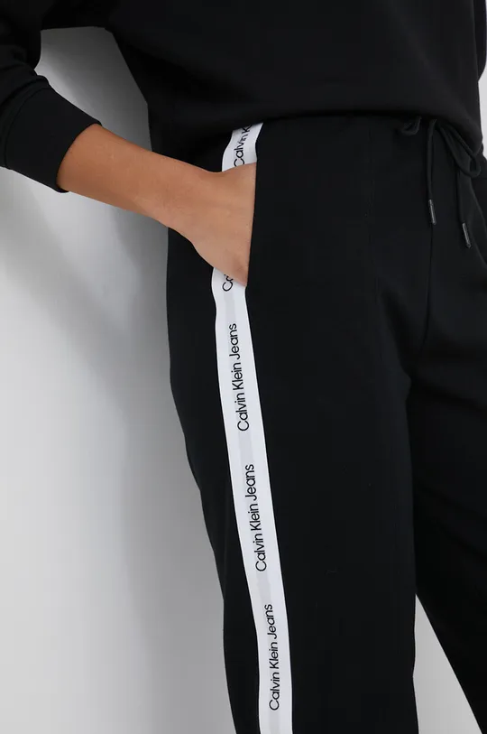 μαύρο Παντελόνι φόρμας Calvin Klein Jeans