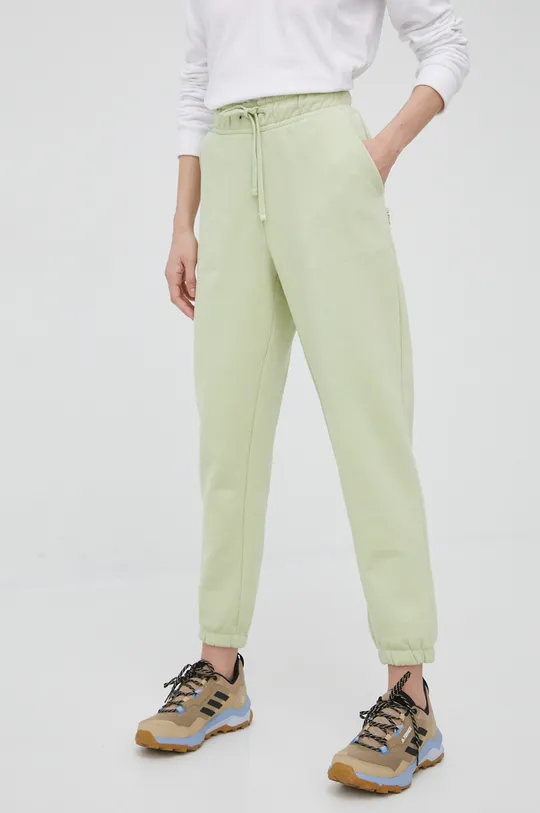 zielony Outhorn spodnie dresowe Damski