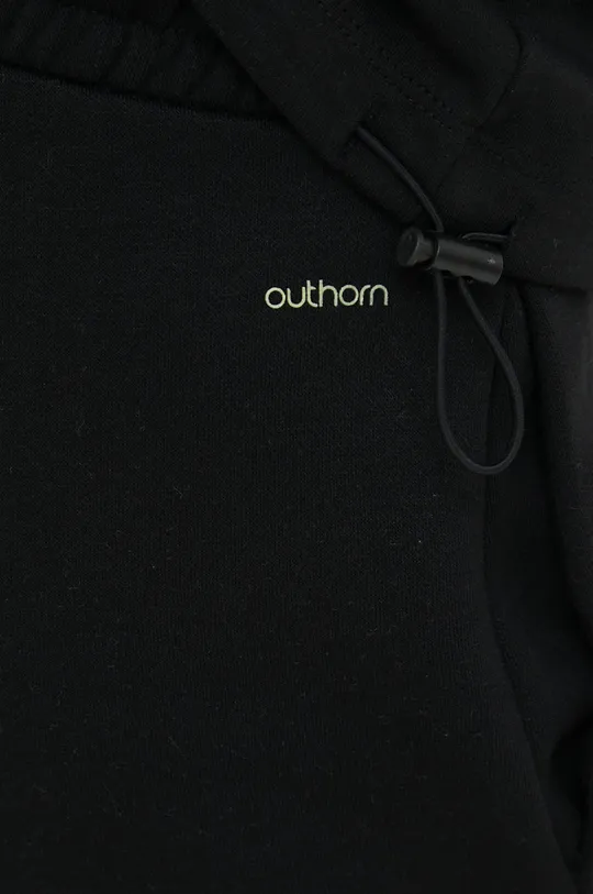 czarny Outhorn spodnie dresowe