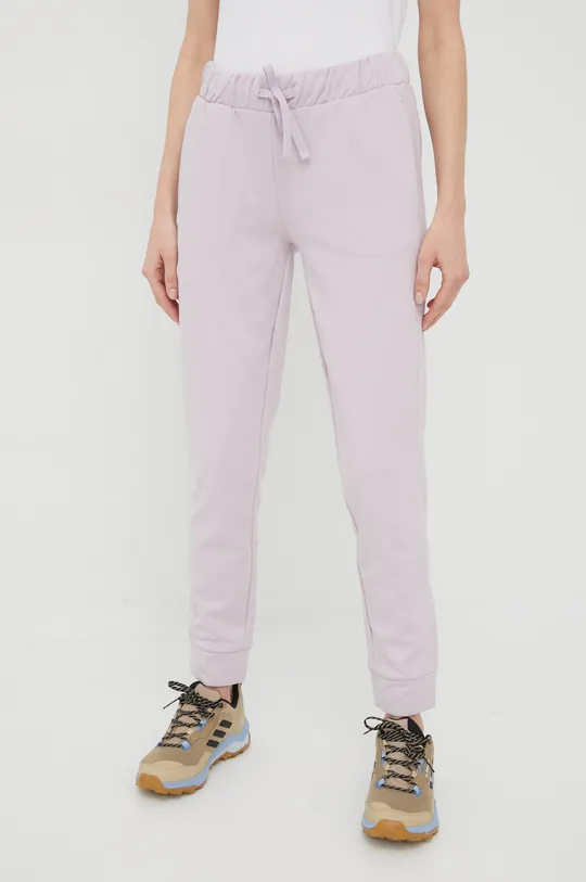 Outhorn spodnie dresowe fioletowy