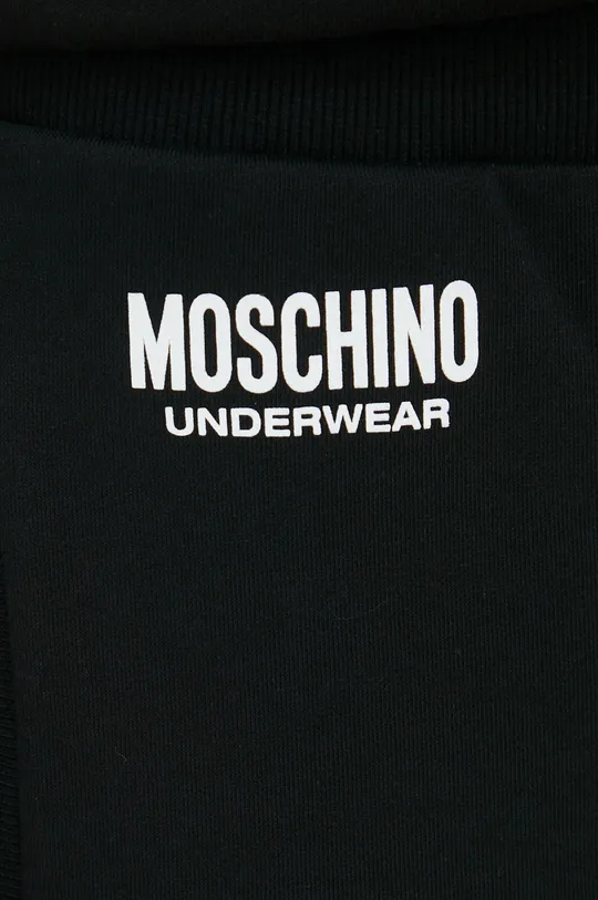 Βαμβακερό παντελόνι Moschino Underwear  Κύριο υλικό: 100% Βαμβάκι Φόδρα τσέπης: 100% Βαμβάκι Πλέξη Λαστιχο: 95% Βαμβάκι, 5% Σπαντέξ