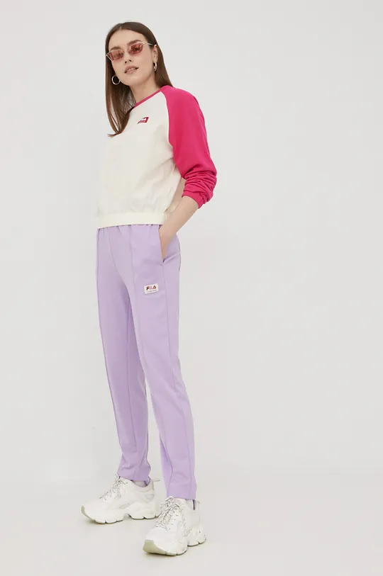 Спортивні штани Fila фіолетовий
