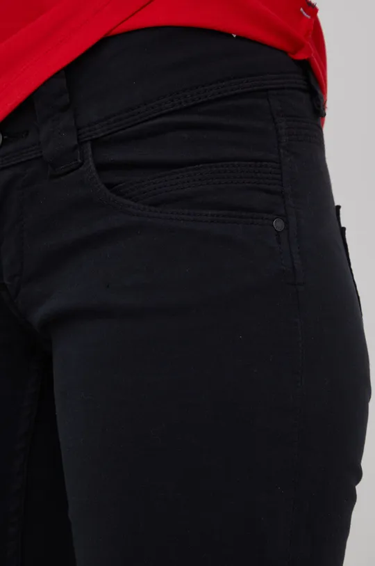 μαύρο Παντελόνι Pepe Jeans