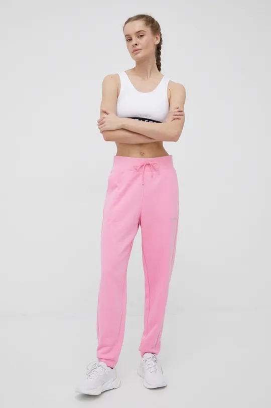 ροζ Παντελόνι φόρμας Calvin Klein Performance Ck Essentials