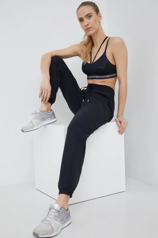 чорний Спортивні штани Calvin Klein Performance Modern Sweat Жіночий