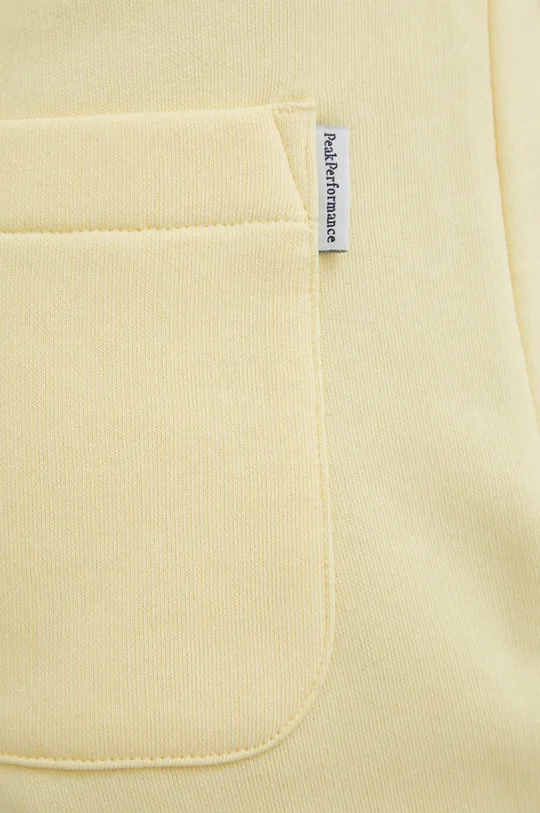 jasny żółty Peak Performance spodnie dresowe