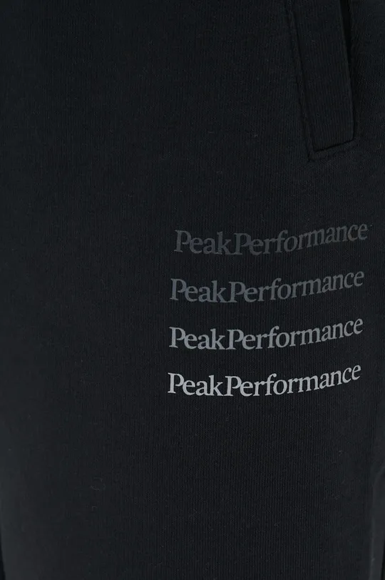 czarny Peak Performance spodnie dresowe