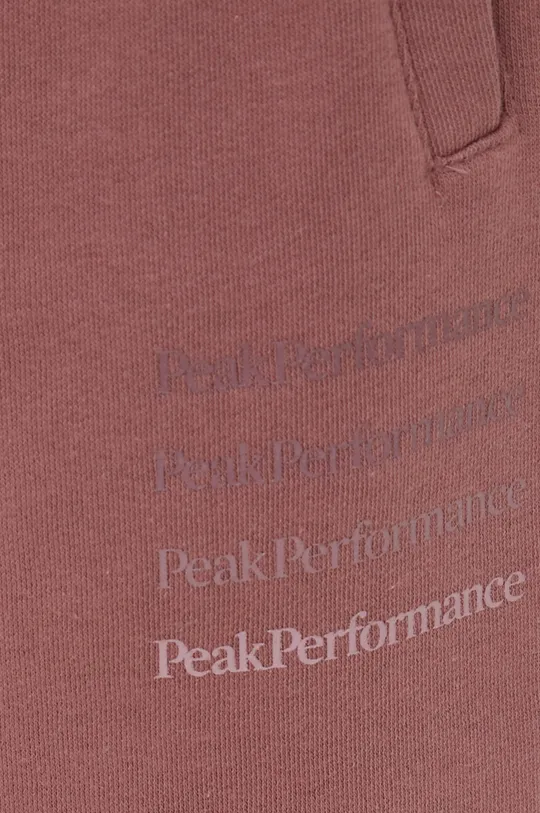 różowy Peak Performance spodnie dresowe