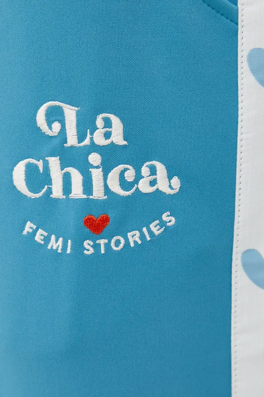 τιρκουάζ Παντελόνι φόρμας Femi Stories