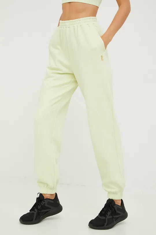 πράσινο Βαμβακερό παντελόνι P.E Nation Γυναικεία