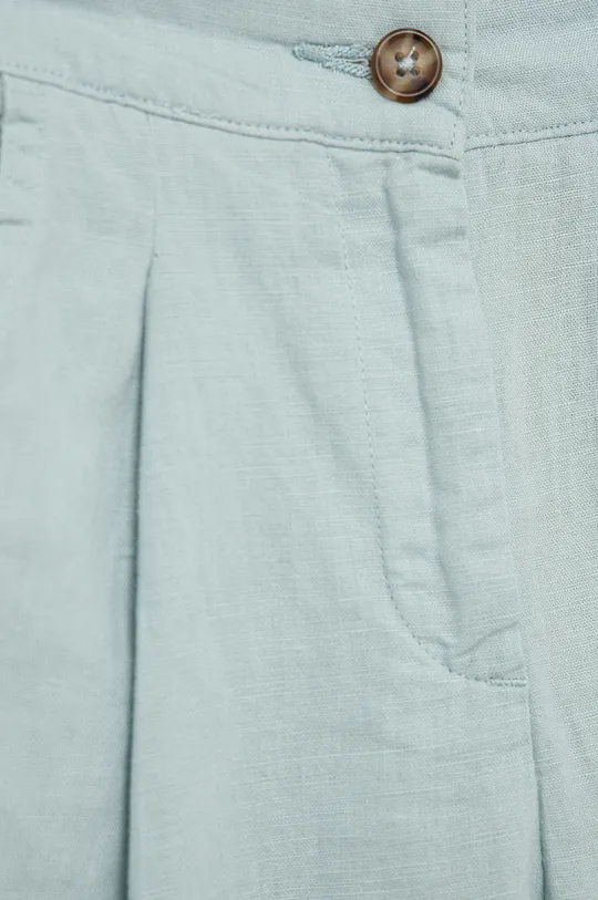 Dječje hlače s dodatkom lana United Colors of Benetton  55% Lan, 45% Pamuk