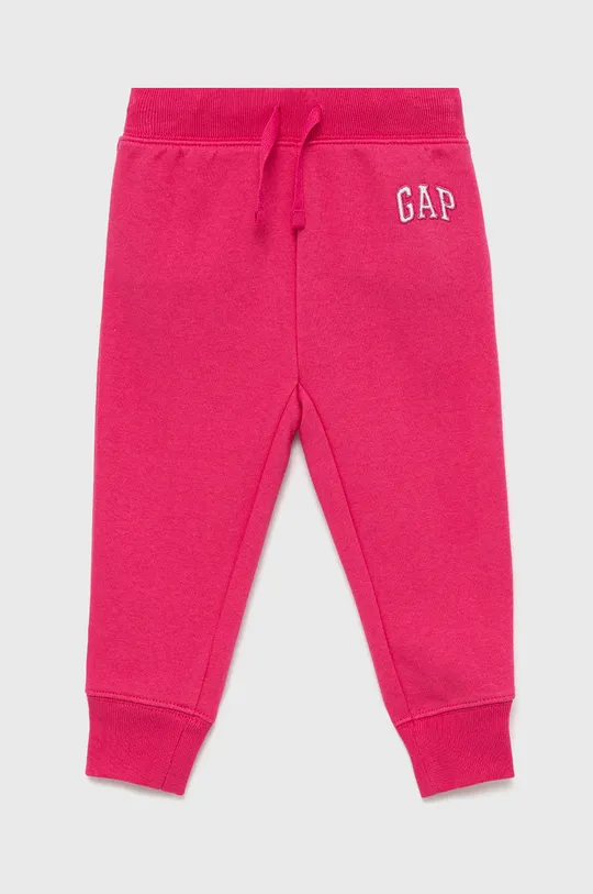 różowy GAP spodnie dziecięce Dziewczęcy