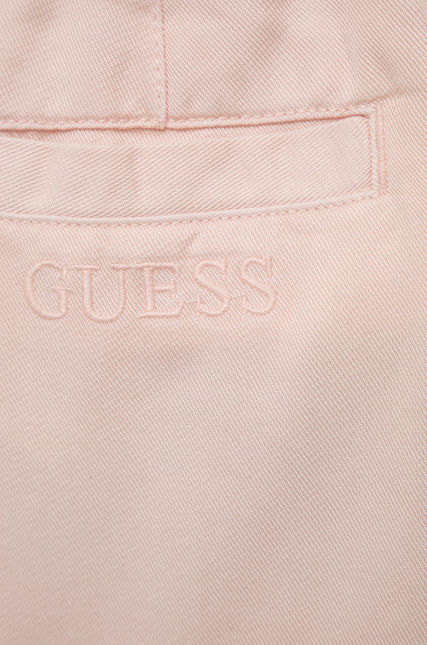 Dětské kalhoty Guess  Materiál č. 1: 100% Tencel Materiál č. 2: 100% Bavlna