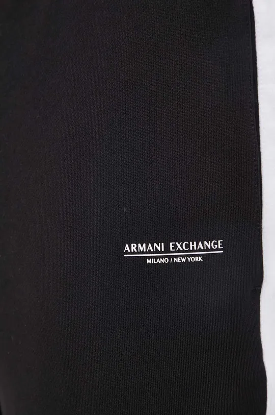 Βαμβακερό παντελόνι Armani Exchange Ανδρικά