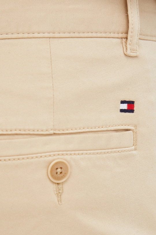 beżowy Tommy Hilfiger Spodnie BLEECKER