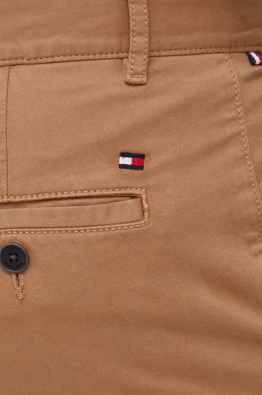 beżowy Tommy Hilfiger Spodnie BLEECKER