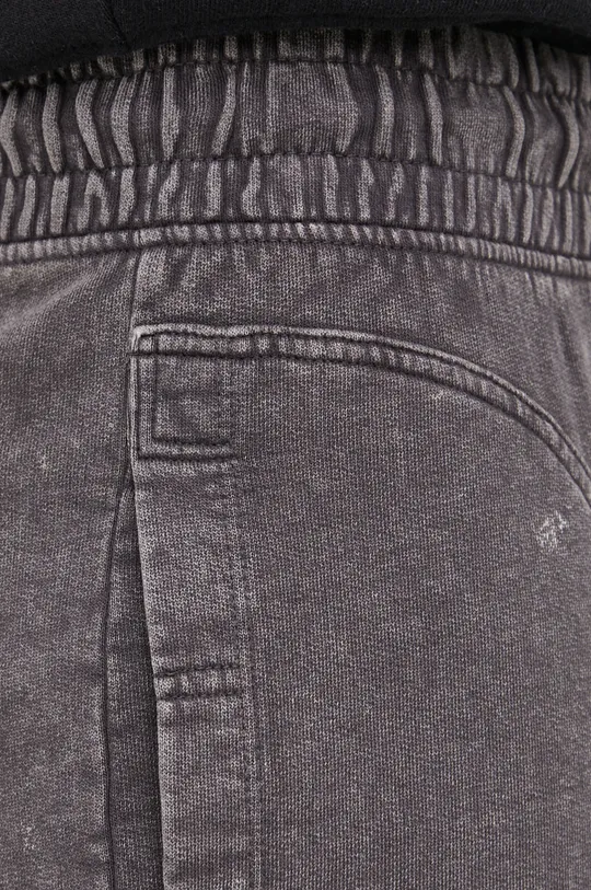 γκρί Guess - Βαμβακερό παντελόνι