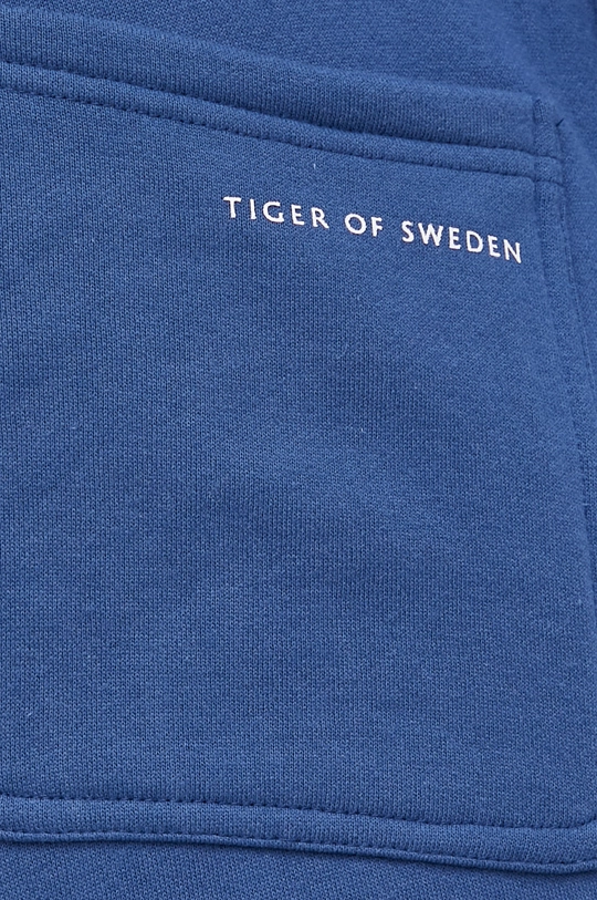 niebieski Tiger Of Sweden Spodnie bawełniane