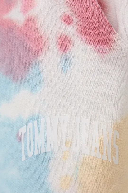 πολύχρωμο Βαμβακερό παντελόνι Tommy Jeans
