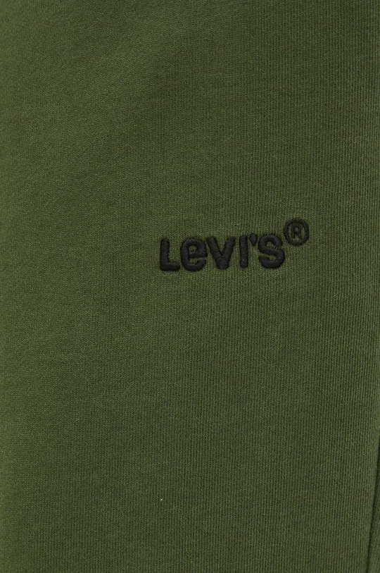 πράσινο Βαμβακερό παντελόνι Levi's