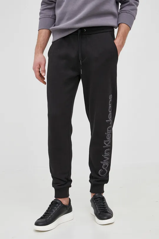 μαύρο Calvin Klein Jeans - Παντελόνι Ανδρικά