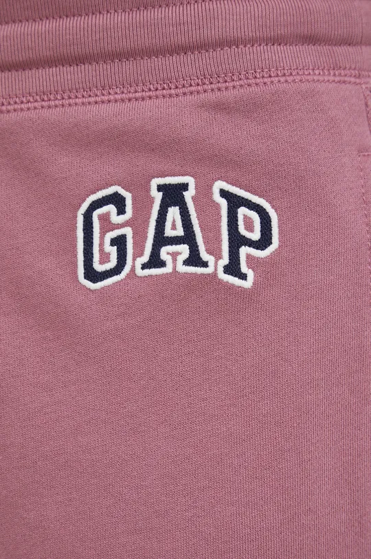 ροζ Βαμβακερό παντελόνι GAP