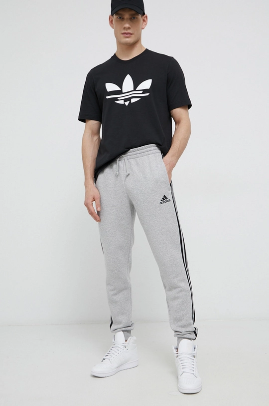 siva Hlače adidas Muški