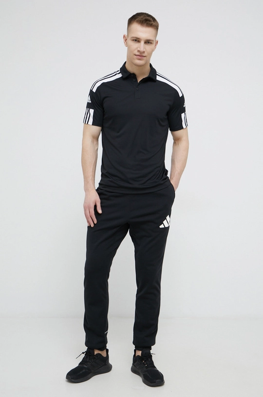 czarny adidas Performance spodnie sportowe HRD PANT HB5449 Męski