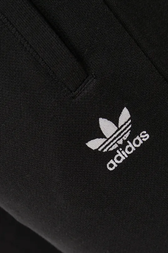 μαύρο Βαμβακερό παντελόνι adidas Originals Adicolor