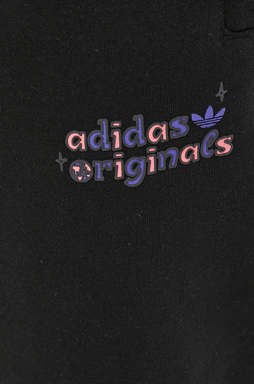 czarny adidas Originals Spodnie HC7146