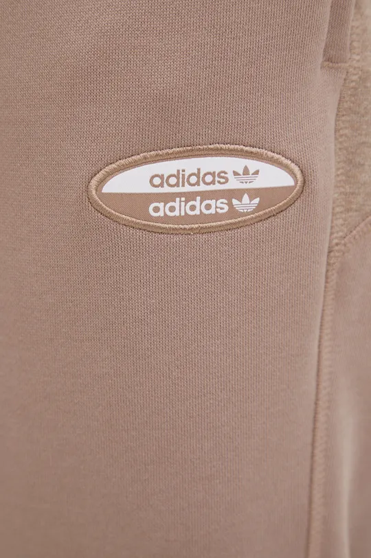μπεζ Βαμβακερό παντελόνι adidas Originals