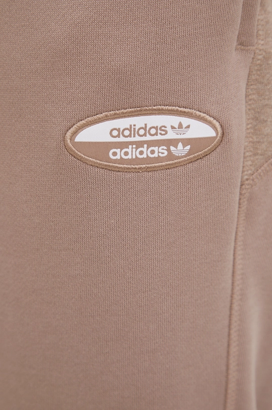 bézs adidas Originals pamut melegítőnadrág HC9461