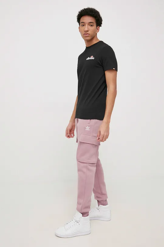 roza Hlače adidas Originals Adicolor Moški