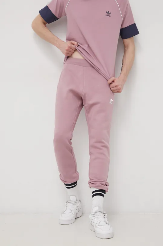 ροζ Παντελόνι adidas Originals Adicolor Ανδρικά