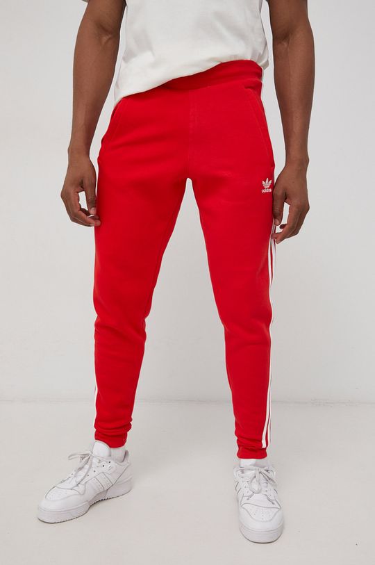 adidas Originals Spodnie czerwony