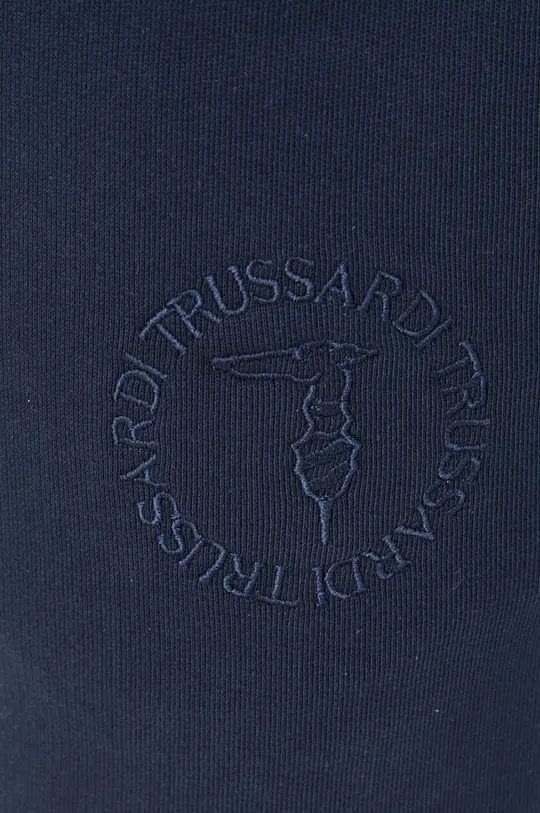 σκούρο μπλε Βαμβακερό παντελόνι Trussardi