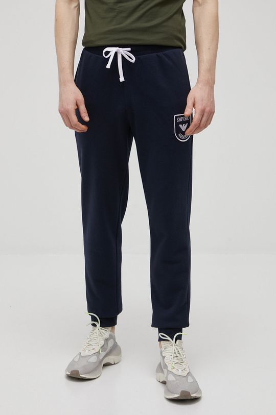 námořnická modř Kalhoty Emporio Armani Underwear Pánský