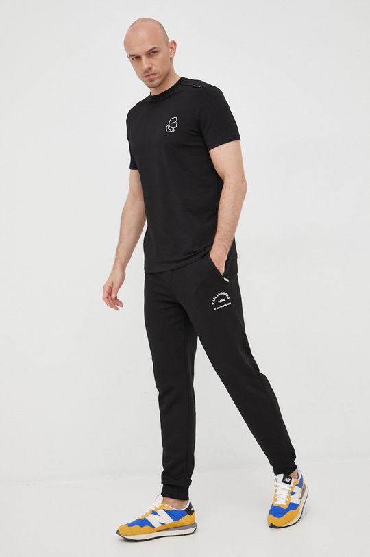 Karl Lagerfeld spodnie dresowe 521900.705029 czarny