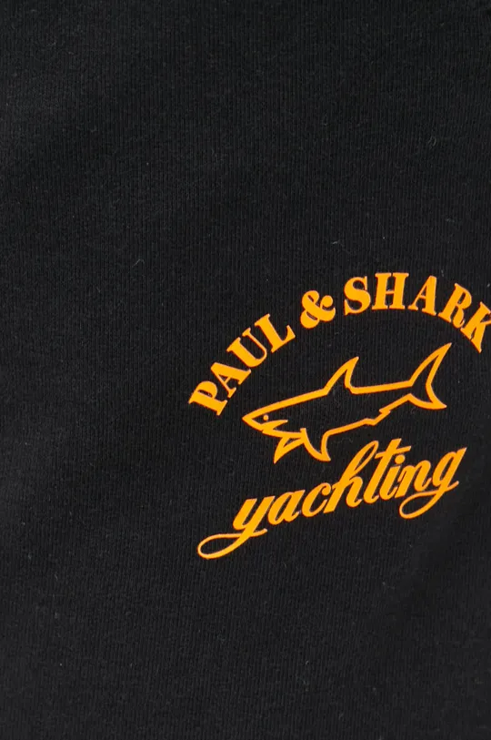 czarny Paul&Shark spodnie dresowe