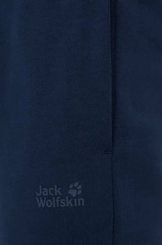 σκούρο μπλε Βαμβακερό παντελόνι Jack Wolfskin