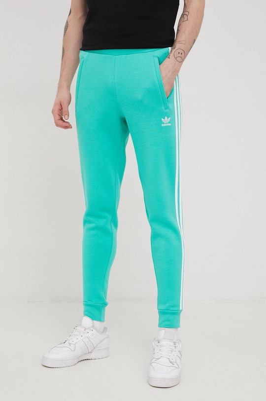 tyrkysová Tepláky adidas Originals Adicolor HF2102 Pánsky